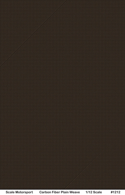 Carbon Kevlar Plain Weave Decal Series 1200