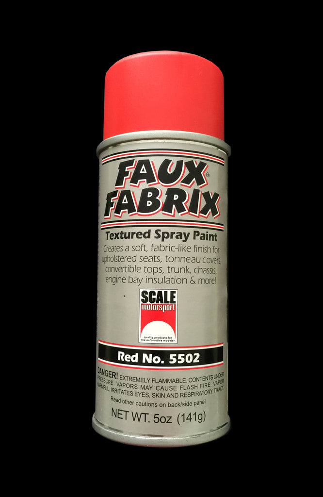 Faux Fabrix Textured Spray Paint Sku#: 5502 - Scale Motorsport