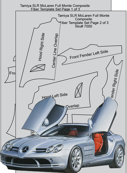 MB SLR McLaren Full Carbon Jacket SKU #7000 – Scale Motorsport