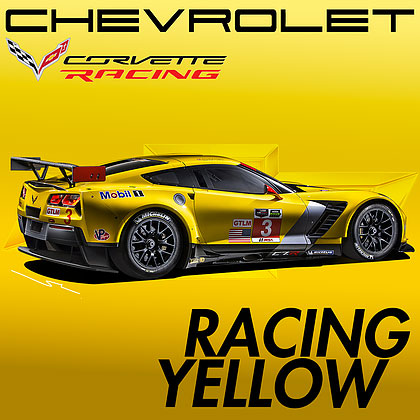Corvette C7R Yellowlicious Sku#: 5514